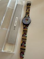 Swatch GB141 Decode Gold Inlay 1991 – Box + Beleg