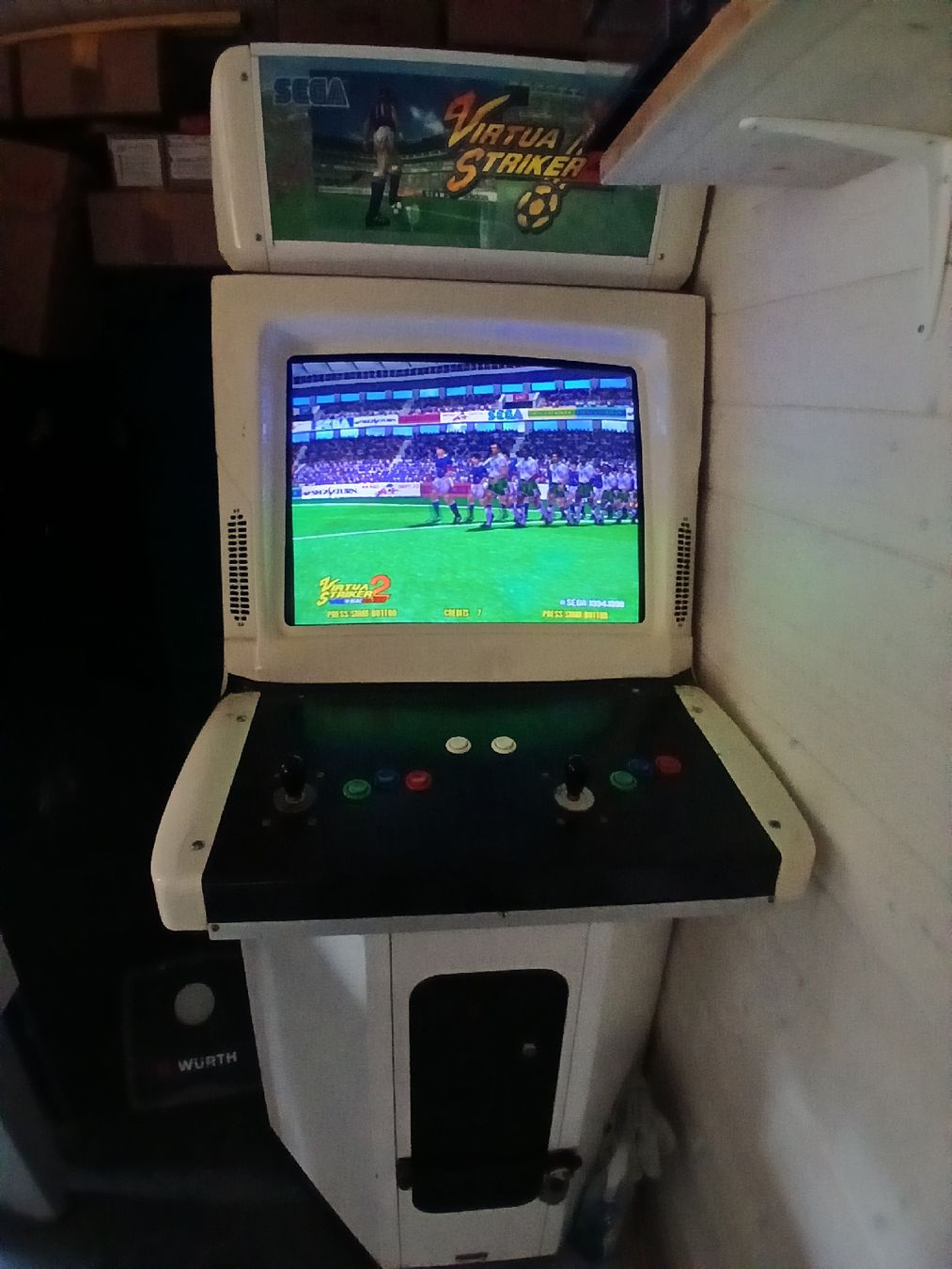 Sega Spiele: Virtua Striker 2  Sega arcade – Defekt aus Tägerig von Gaet83 2