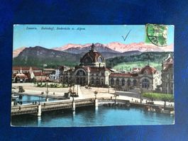 AK Bahnhof Seebrücke Luzern