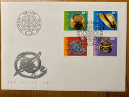 Erstagscouvert FDC Pro Patria 1995