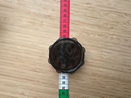 schwazer Grinder, Mühle, black, transparent