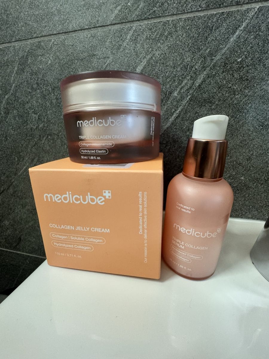 Cura del viso: Medicube set crema e siero triplo collagene – Usato da Porza venduto da kaj_d5q7