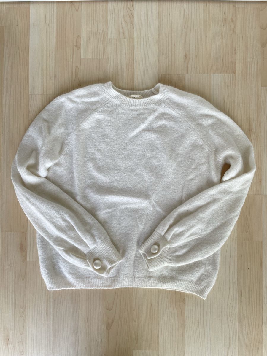 Sezane Pulls & Sweat-shirts: Sezane pull Louisa écru XS – D'occasion à Bevaix par _estelleb__