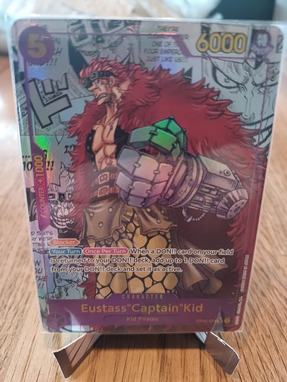 One Piece TCG Eustass Captain Kid (OP05-074) Manga Rare | Kaufen auf ...