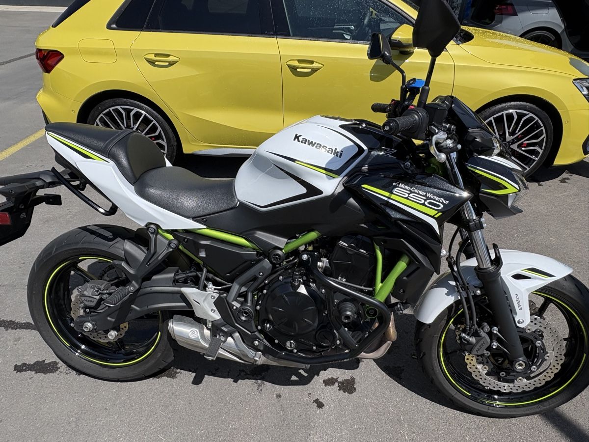 Kawasaki Strada: Kawasaki z650 35kw – Usato da Embrach venduto da Volvo760 3