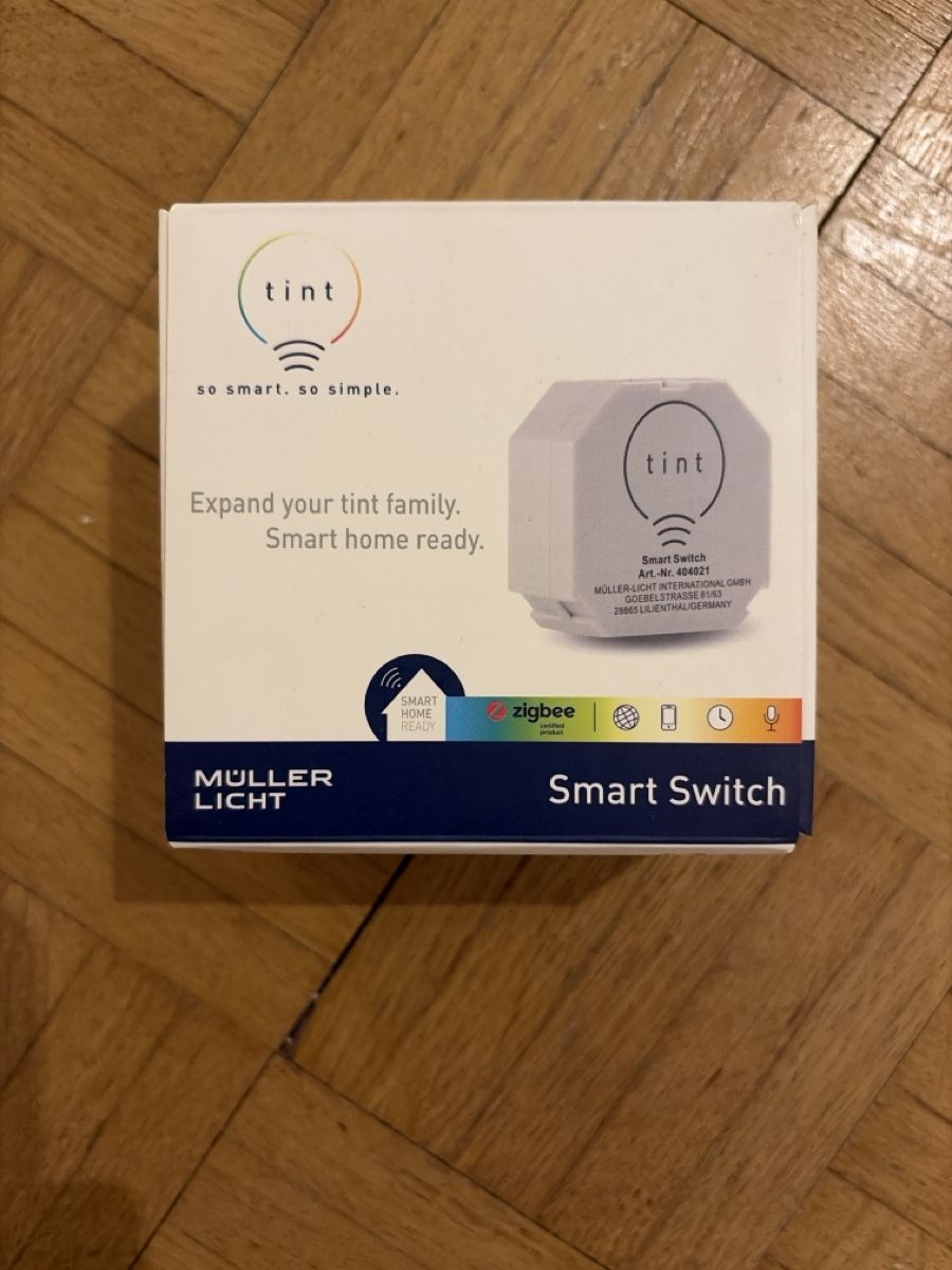 Interruttori: Tint Switch, Unterputz Zigbee Lichtschalter – Nuovo e nell'imballaggio originale da Zürich venduto da seb_8xxx