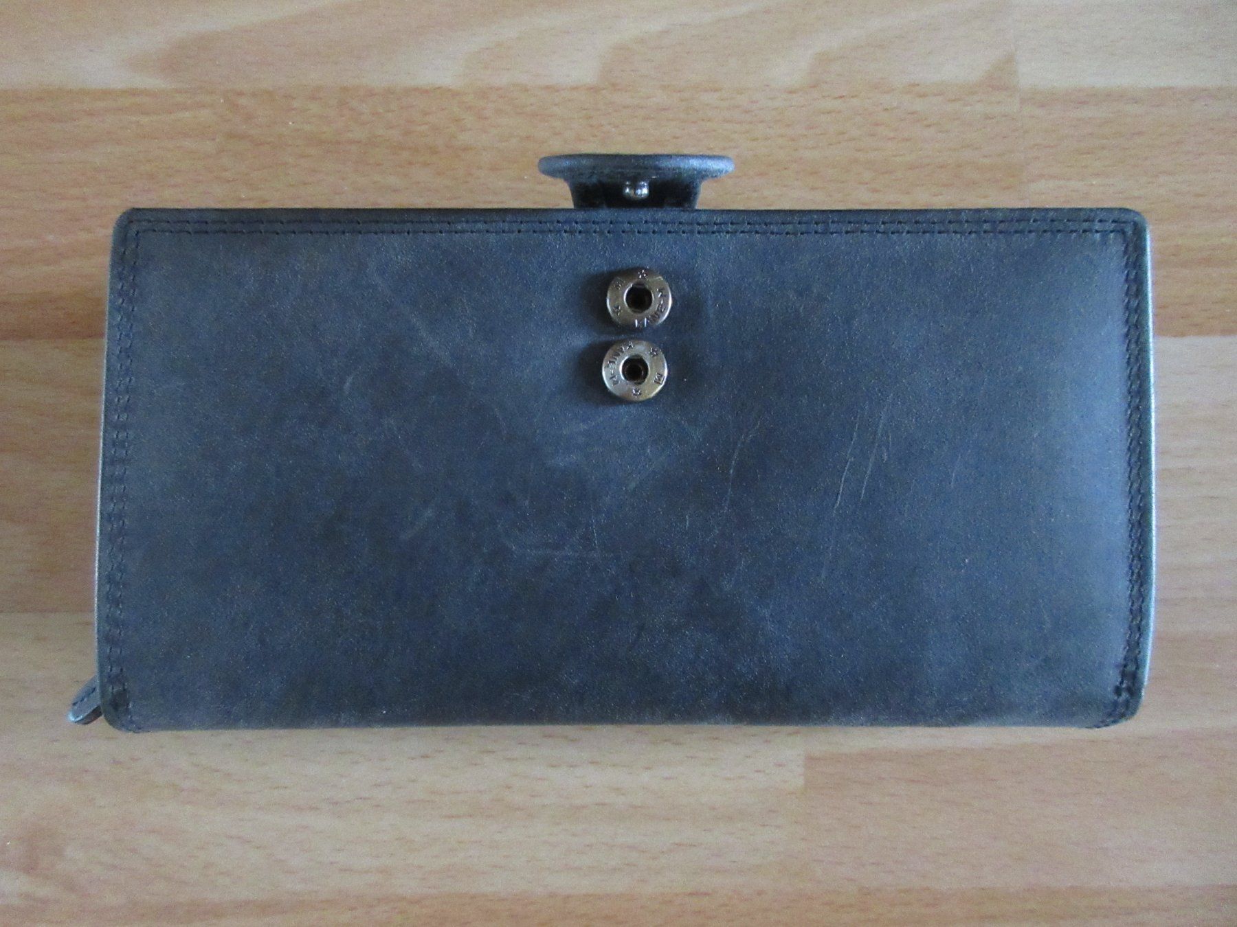 Portafogli: Leder Portemonnaie braun – Usato da Kaisten venduto da renault015 1