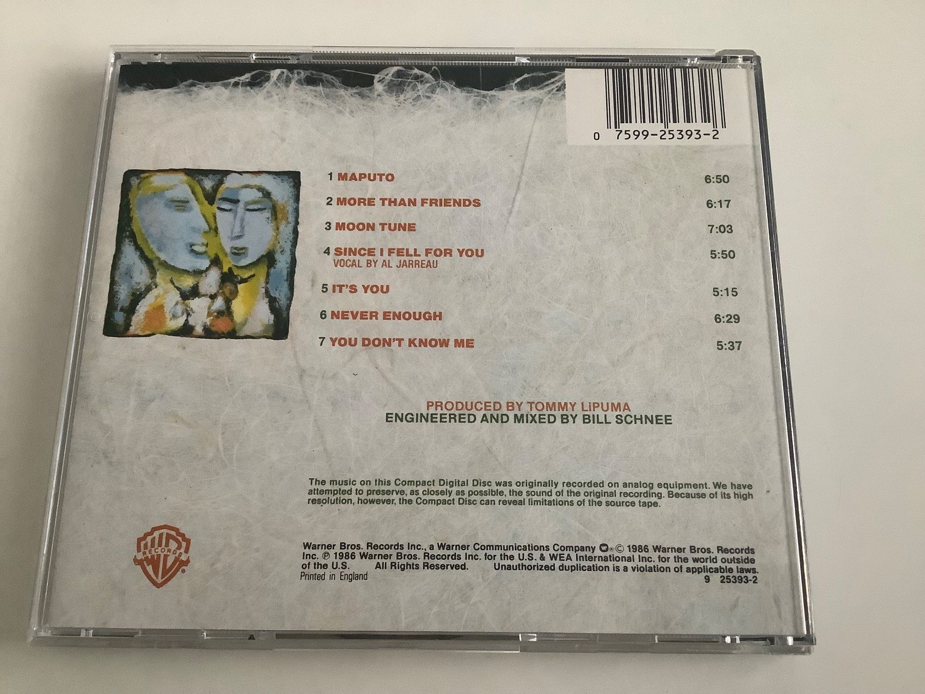 CD: Bob James - James Sandborn / Double Vision / 1986 – Usato da Dübendorf venduto da Shreck 1