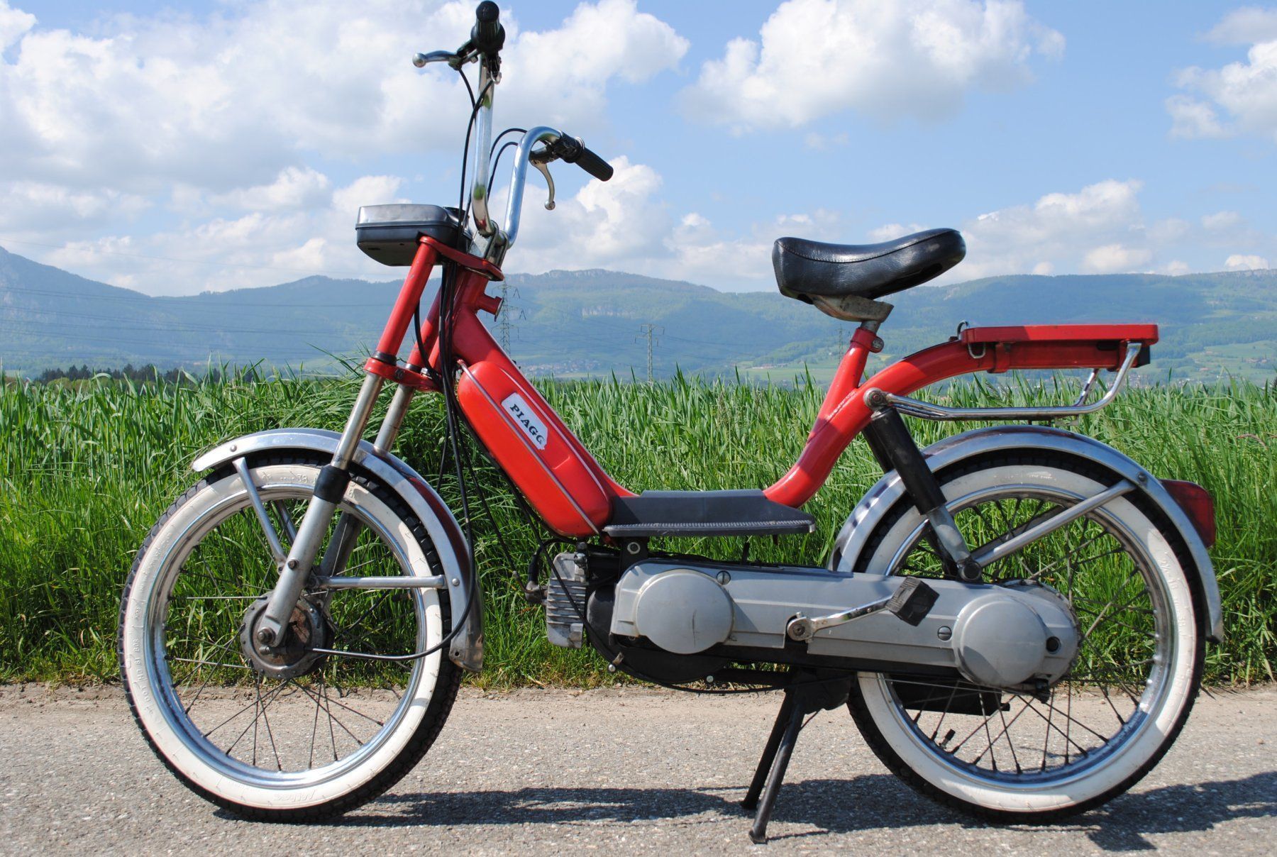 Piaggio Ciclomotori: Piaggio Bravo Oldi Oldtimer original Rot Mofa Töffli – Usato da Subingen venduto da Baergarage 4
