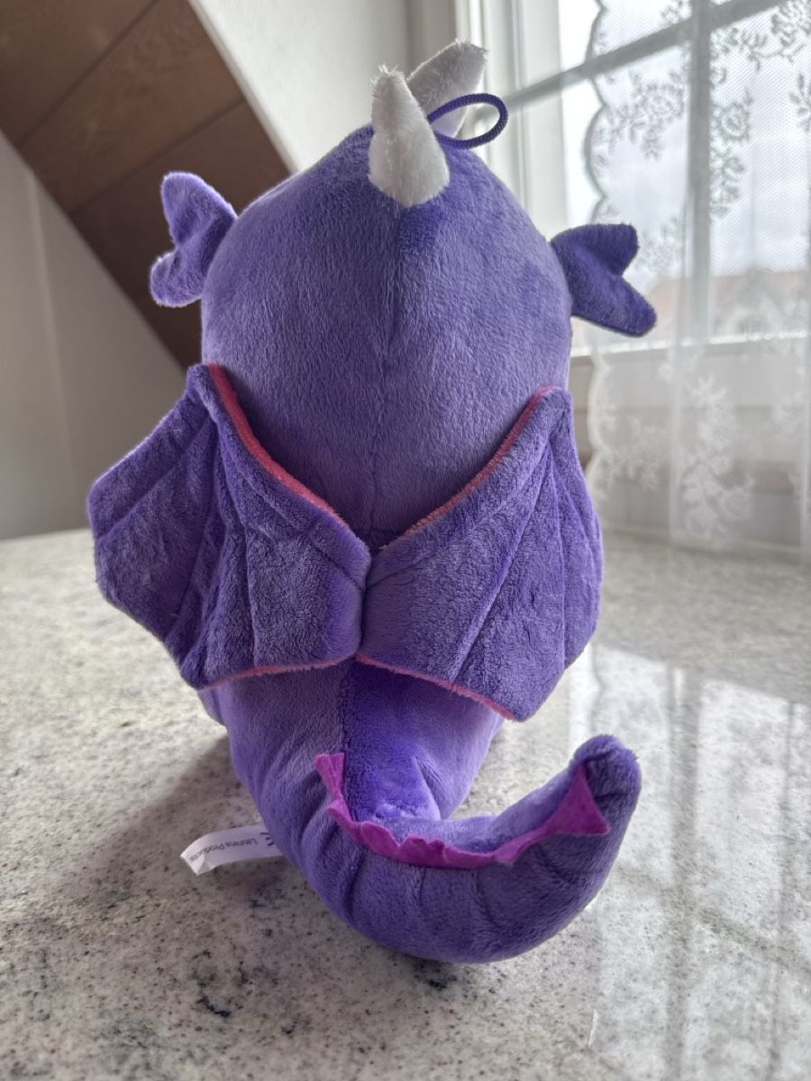 Spielzeuge: Plüschdrache violett – Neu (gemäss Beschreibung) aus Heiden von Bettyk11. 1