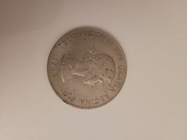 Grossbritannien 1965 Commemorative Crown Churchill / Queen