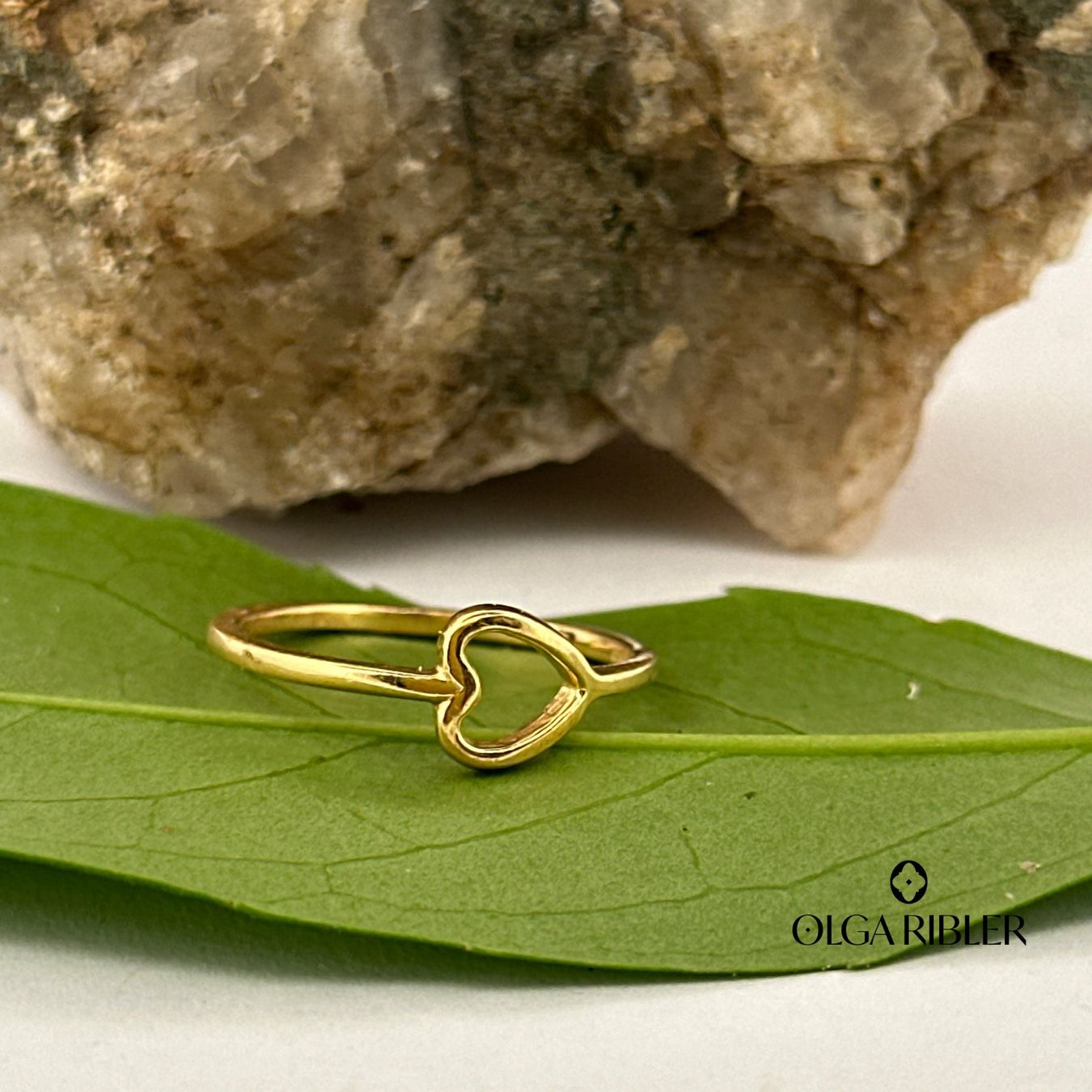Olga Ribler Anelli: Feiner Silber Ring 925 mit Herz Grösse 56 – Nuovo (secondo la descrizione) da Luzern venduto da Schmuckoutlet 2