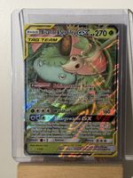 Pokemon Karte Bisaflor & Serpifeu GX 1/236 