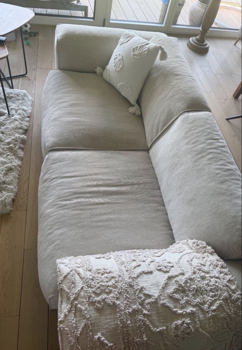 Divani: Sofa hellgrau guter Zustand 3 Sitzplätze – Usato da Vogelsang AG venduto da Saleya 3