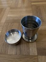Gobelets réutilisables et pliables en inox