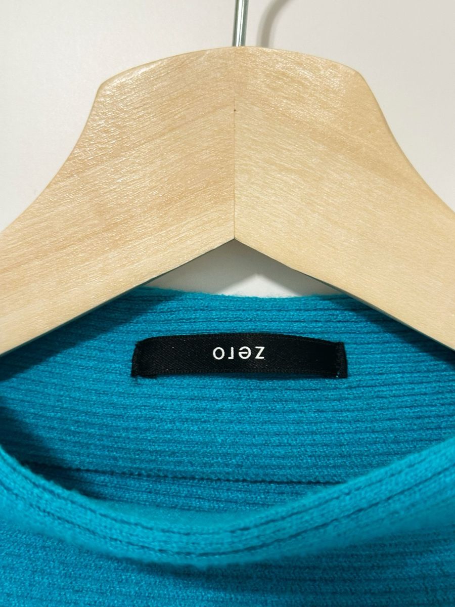 Pulls & Sweat-shirts: ZERO Strickpullover, Gr. 42, Petrol-Blau-komplett neu! – Neuf (Voir description) à Eglisau par Brewster1 2
