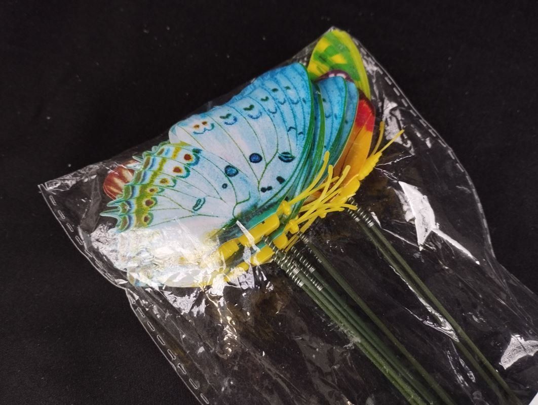 Tutte le decorazioni: Blumentopf-Deko (10 Schmetterlinge) – Nuovo e nell'imballaggio originale da Schübelbach venduto da Restwert_Schubelbach 2