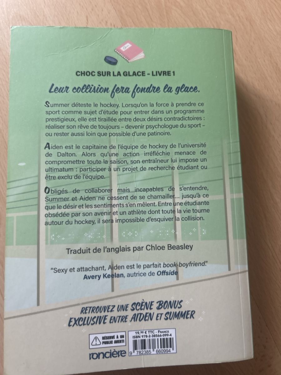 Libri: Collision – Usato da Cugy FR venduto da clemence1101 1