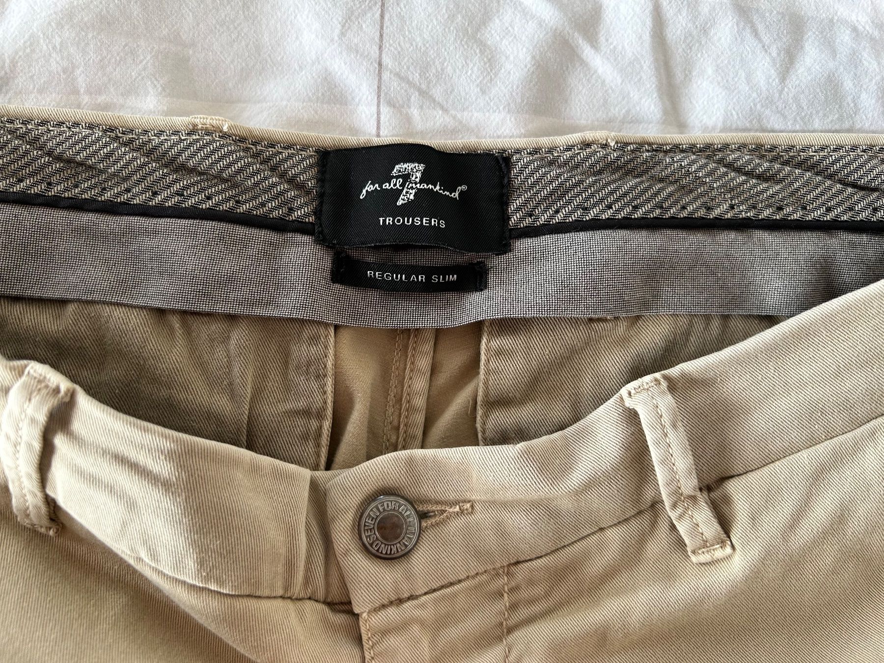 Mankind Pantaloni: 7 For All Mankind Chinos Top Condition – Usato da Erlenbach ZH venduto da Syssi_C 1