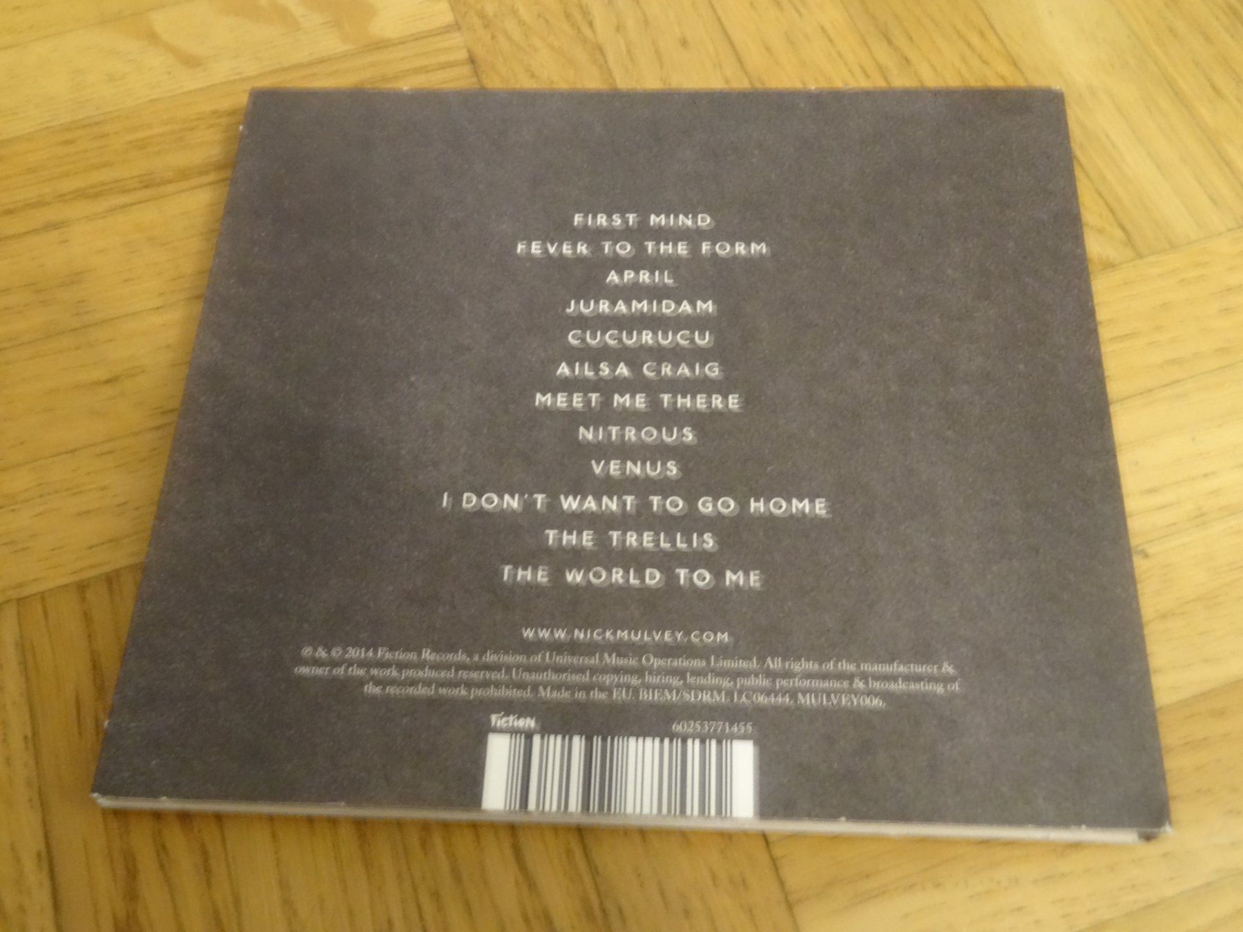 CD: Nick Mulvey - First Mind CD – Usato da Olten venduto da Disc-Ausverkauf 1