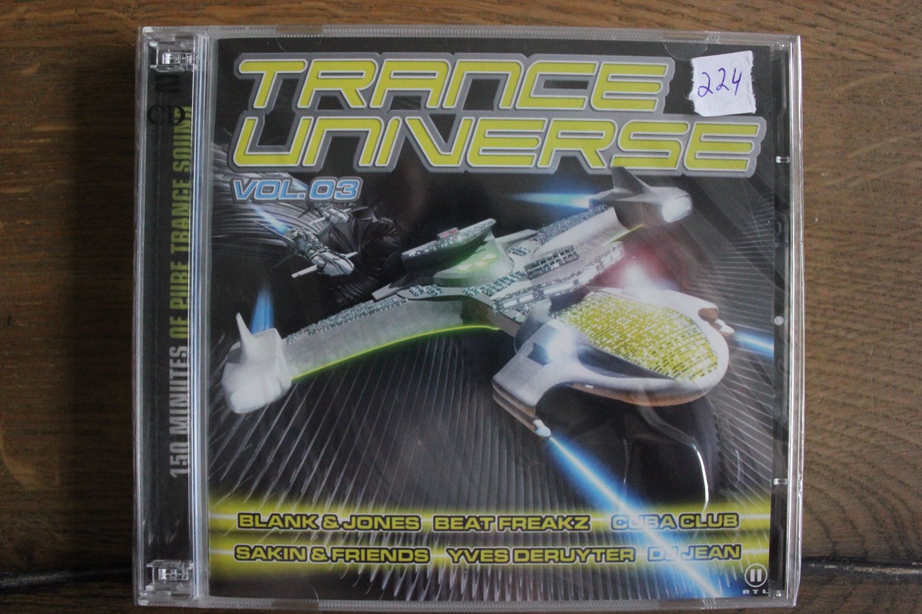 CDs: TRANCE UNIVERSE VOL. 3 SAMPLER 2 CD NEUWARE (224/1) – Neu und originalverpackt aus Geroldswil von CD-Verkauf-2022