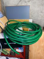 PVC Gartenschlauch 20m (⌀15.5 / ⌀19.5) + Kunststoffarmaturen