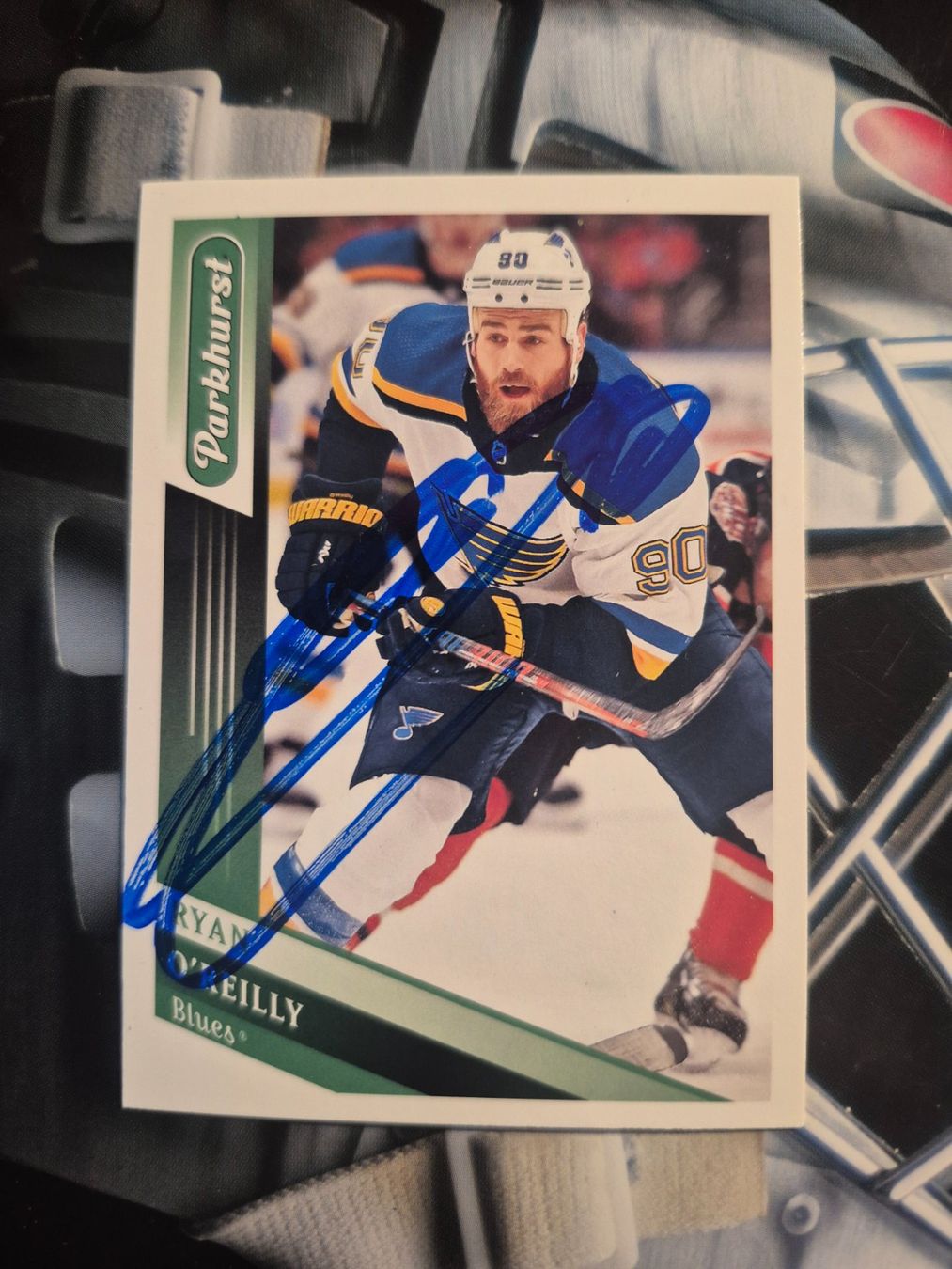 NHL Sammelbilder & Trading cards: NHL Ryan O`Reilly St. Louis Blues – Gebraucht aus Treiten von Sauber73