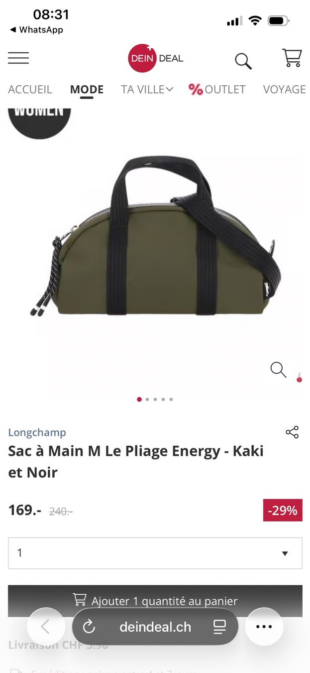 Longchamp Taschen für Damen: Elegante echte LONGCHAMP Damentasche – Gebraucht aus Basel von Efaron 4