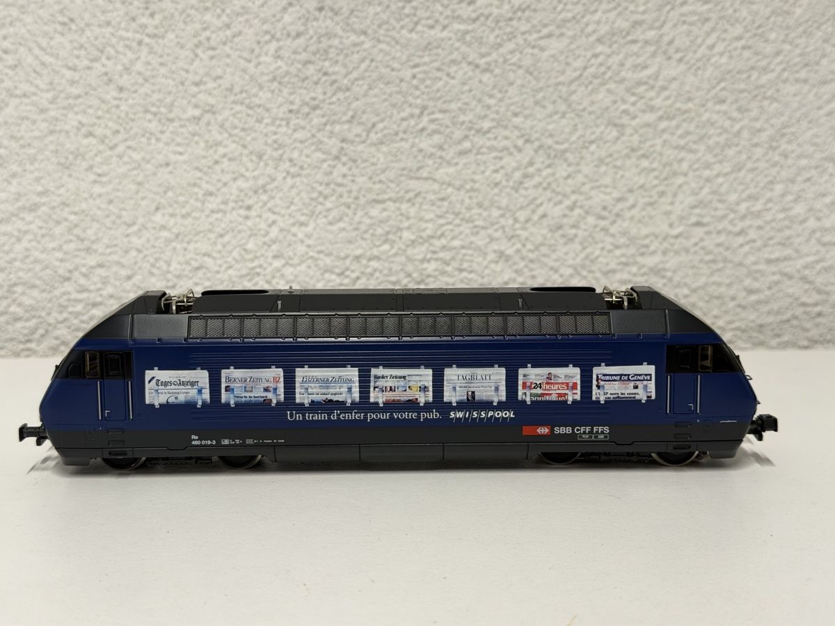 Hag Modellini di ferrovie: HAG 280 - SBB Re 460 Swisspool AC Digital – Usato da Granges VS venduto da alci95 1