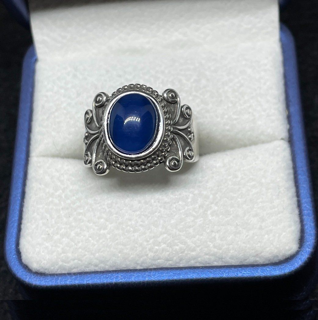 Anelli: Ring Kyanite, Sterling Silber Gr. 55 – Nuovo (secondo la descrizione) da Thun venduto da Creative-Art-Tess 1
