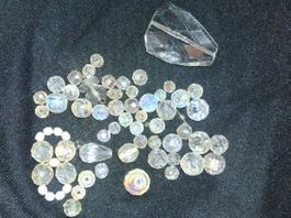 Diverse Steine-, Kristalle und Glasschliffperlen, DIY