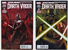 DARTH VADER #4-5 🔑 KEY ISSUE DOCTOR APHRA MARVEL 2015