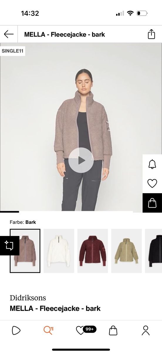 Giacche: Didriksons Mella Fleece Bordeaux – Nuovo (secondo la descrizione) da Niederscherli venduto da ard_nas 2
