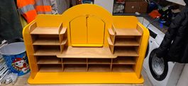 Verkaufsstand / Kaufladen / Poststelle aus Holz,