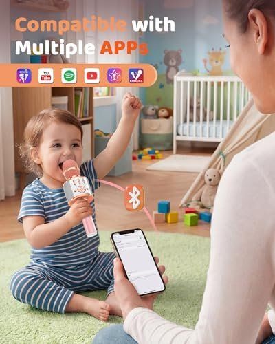 Microphones: Kabelloses Bluetooth-Mikrofon Kindermikr Kindermikrofon – Neuf avec emballage d'origine à Hundwil par Mr.Wong 4