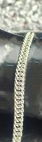 Bracciale in acciaio inossidabile maglia spessa nuovo