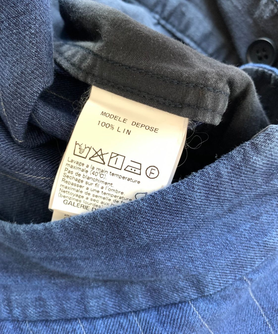 Pantaloni: Pas de Calais blue striped linen pants | s/m – Usato da Basel venduto da gladghost 7