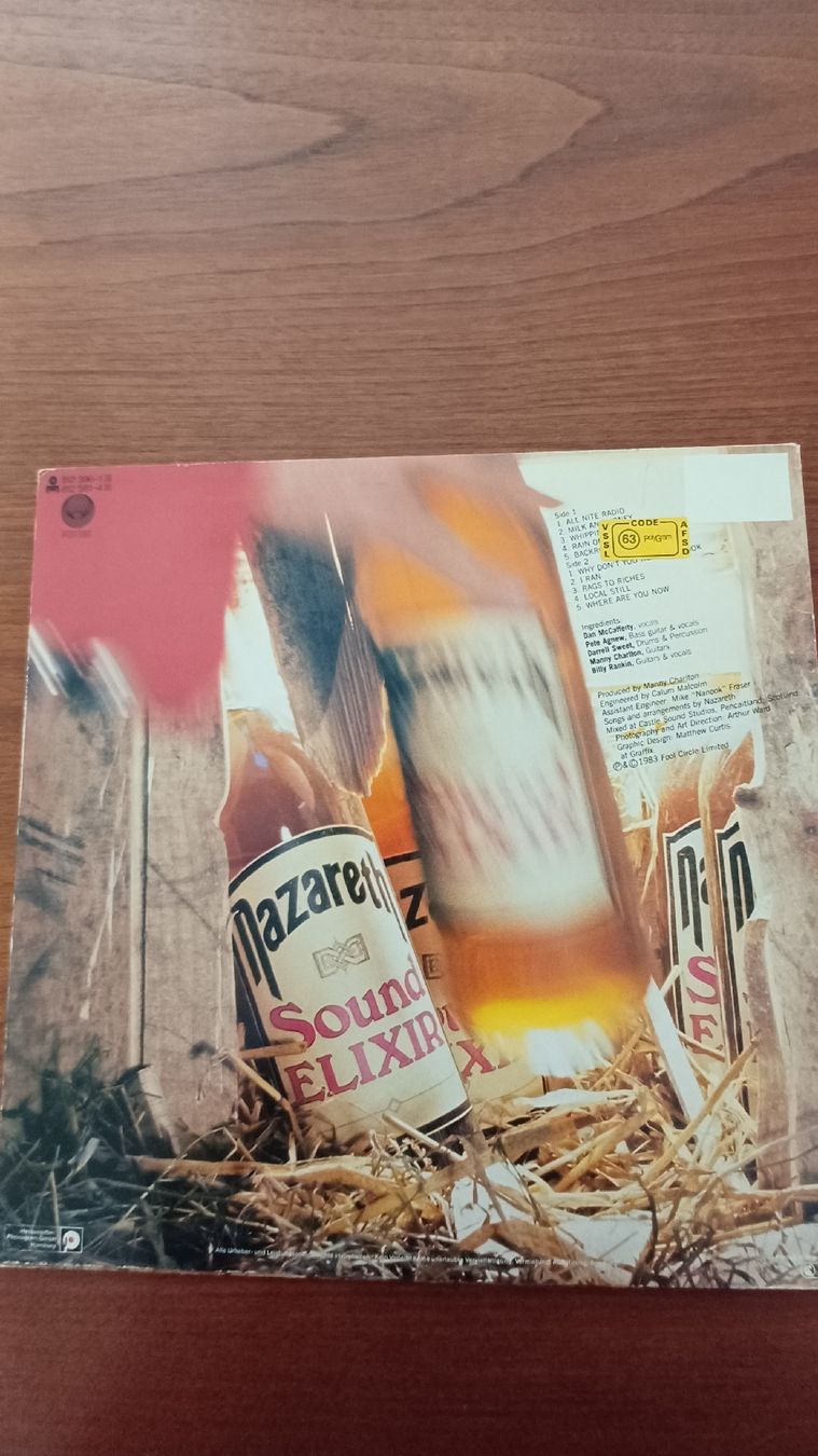 Dischi in vinile: LP Nazareth sound elixir – Usato da Genève venduto da njia 1