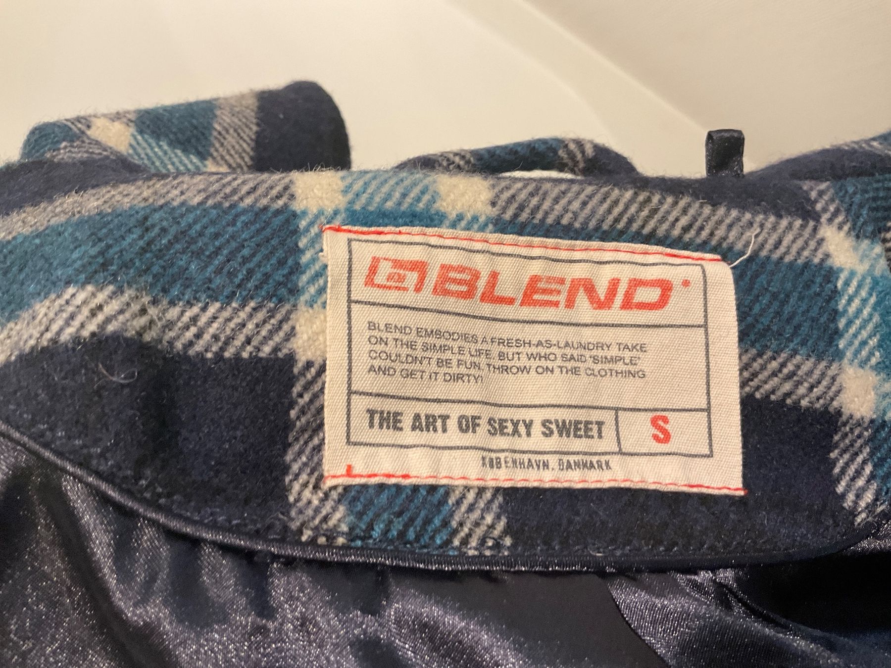 Giacche: Jacke blau kariert Marke BLEND. – Usato da Bassersdorf venduto da ays_l82y 5