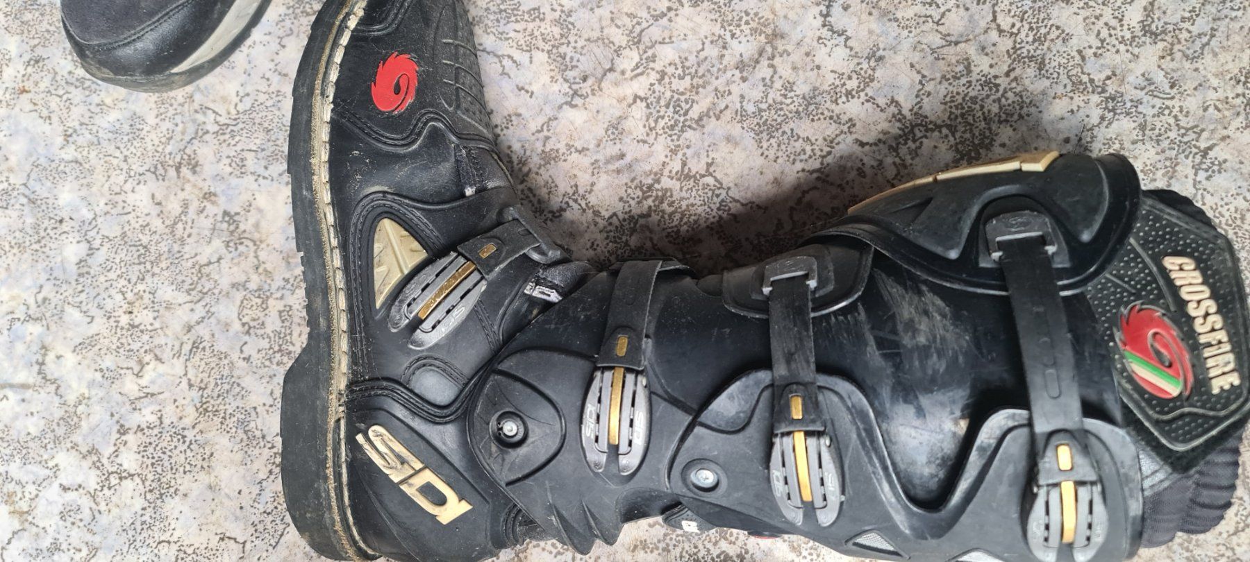 Scarpe da uomo: Moto Cross Stiefel Gr.44 – Usato da Windlach venduto da Noldi6 2