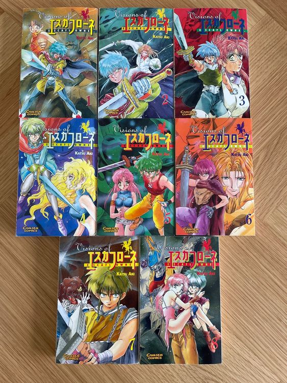 Visions of Escaflowne. manga 1-8 (Gebraucht) in Affoltern am Albis für ...
