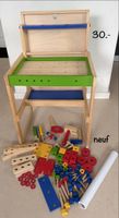 Établi de bricolage enfant en bois avec outils état neuf