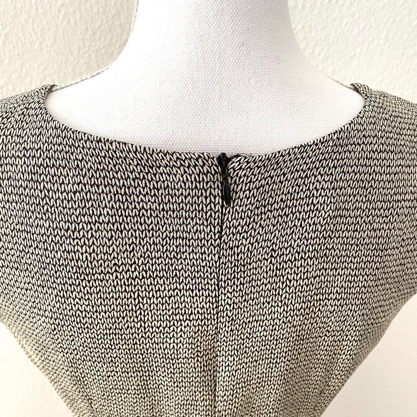 Kleider: PRECIS PETITE Robe Marron & Beige - Taille 42 – Gebraucht aus Vevey von secondlifevevey 3