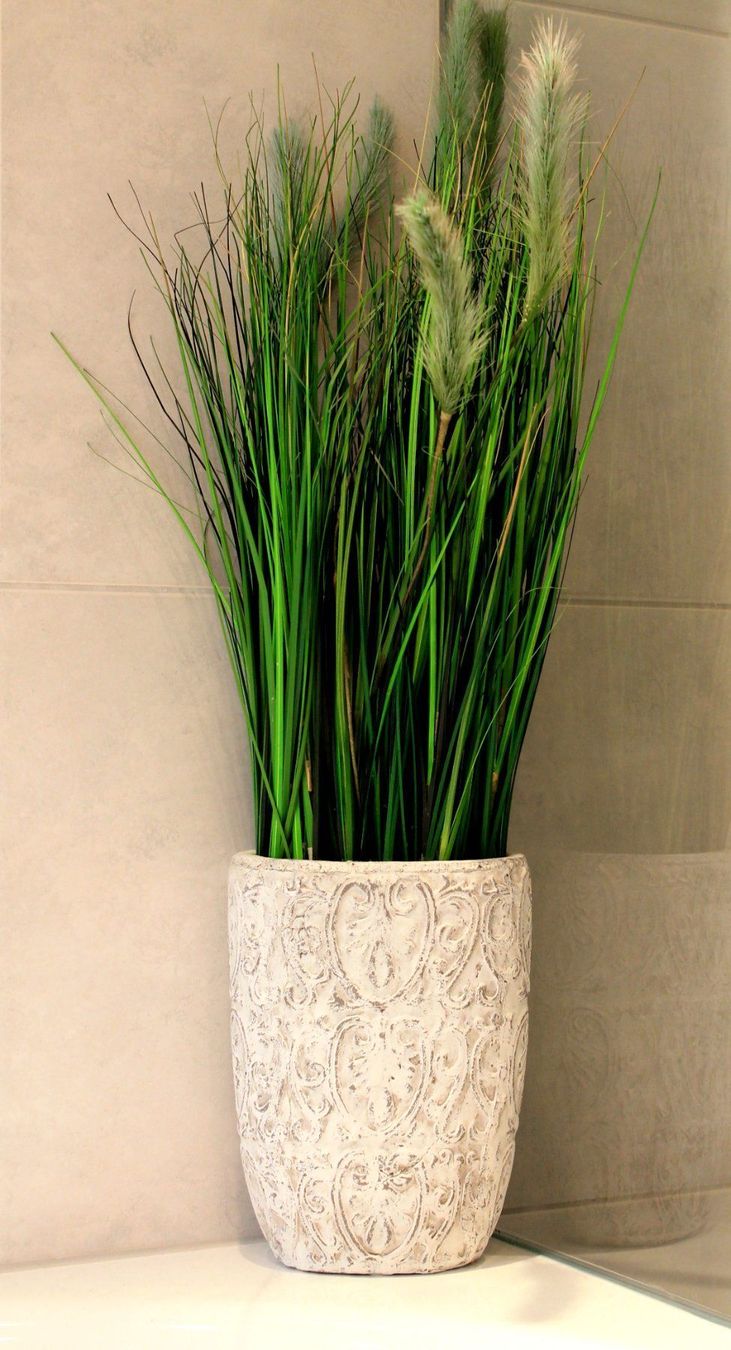 Vasi per fiori: Landhaus BLUMENTOPF / Steintrog mit Reliefmuster  29 cm – Usato da Rebstein venduto da QuasarVincent 4