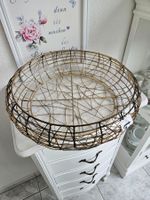 Korb aus Metall Metallkorb Dekokorb Dekoration Shabby Chic