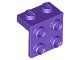 Lego Dark Purple Bracket 1 x 2 - 2 x 2 16 Stück