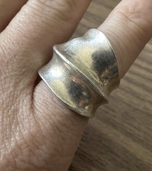 Anelli: Bague argent forme asymétrique – Usato da Plan-les-Ouates venduto da aur_z5pj 1