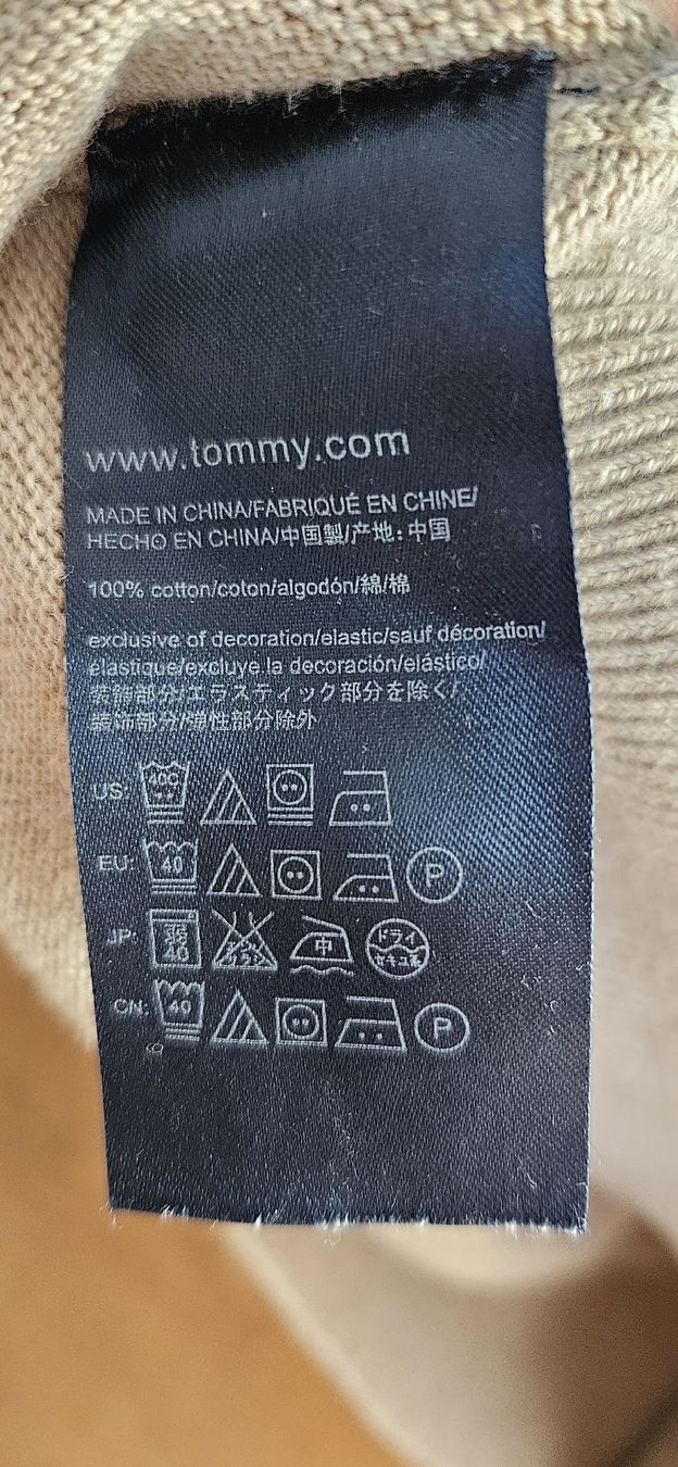 Tommy Hilfiger Maglioni & Felpe: Pullover Tommy Hilfiger Baumwolle beige Gr. S – Usato da Rombach venduto da ThriftBetter 4