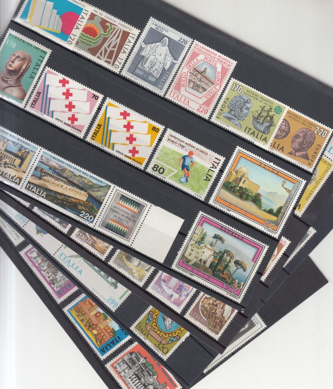 Tous les timbres: Italien 1980 postfrisch – D'occasion à Bürglen TG par StampGraf