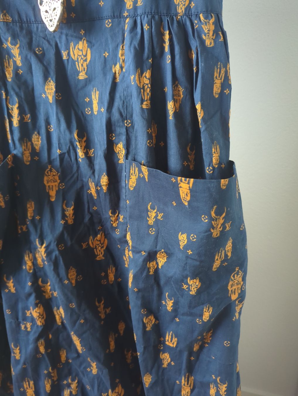 Vestiti: Sommerkleid, Grösse S, Blau/Gold – Nuovo (secondo la descrizione) da Buchs Sg venduto da chr_mrj9 2